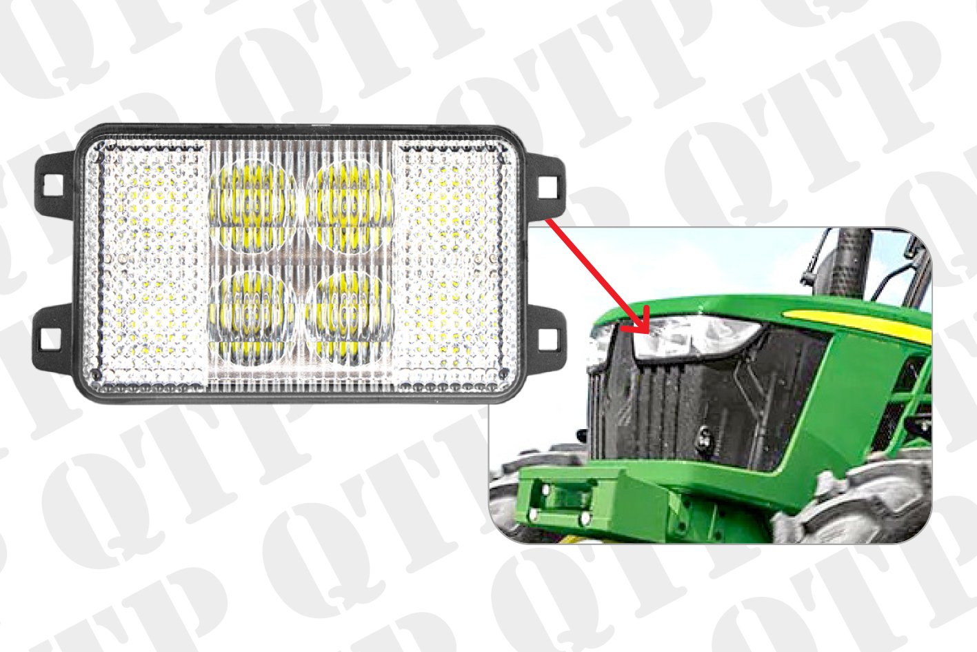 Headlamp Rectangular